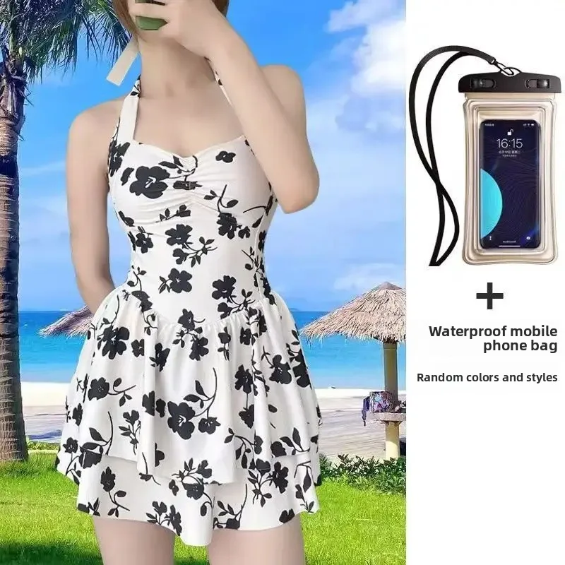 8336 white color + swimming cap + mobile phone bag