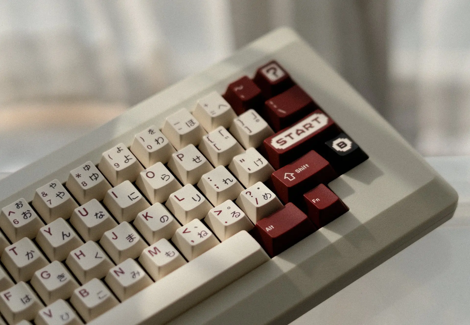 Keebox M0110 Retro Apple Teclado Kit Hhkb Layout Qmk Via Suporta Bluetooth Personalizado Teclado Mecânico Kit - Imagem 2