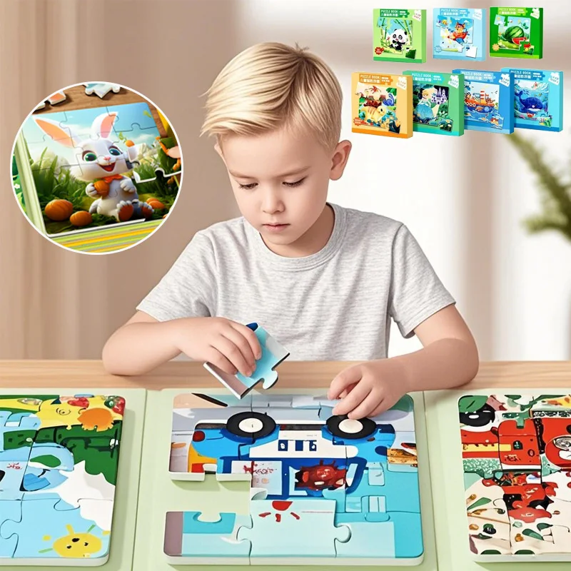 Puzzle Magnétique Pour Enfants 3-6 Ans Bébé Toys Éducatifs Enfants Montessori Bébé Bricolage