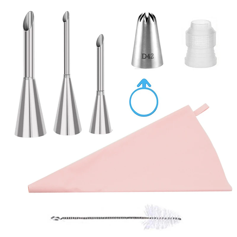 8Pcs Sets pink