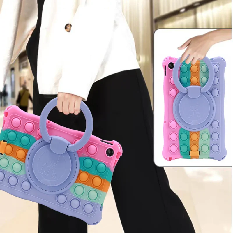 para Lenovo Tab M10 3rd Gen 10.1 Case Tb328fu Kids Tablet Cover M10 Plus 10.6 10.3 Polegadas Xiaoxin Pad 2023 Cases Funda Capa Coque - Imagem 2