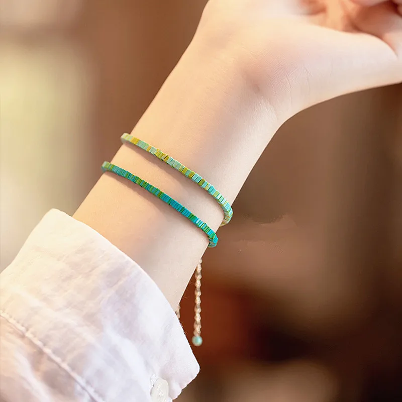 ڿ  ûϻ  Dainty   14K  ä 罽 ڿ  Pulsera Mujer  ̾ 