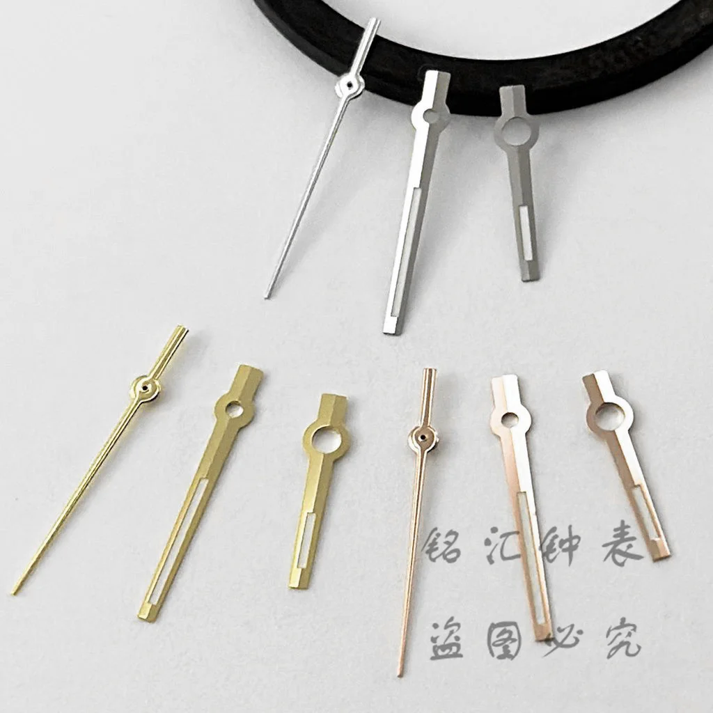 Watch Accessories NH35 Hands Rose Gold Silver Gold Watch Hands Green Luminous For NH35/NH36/4R/7S Movement Watches Pointers