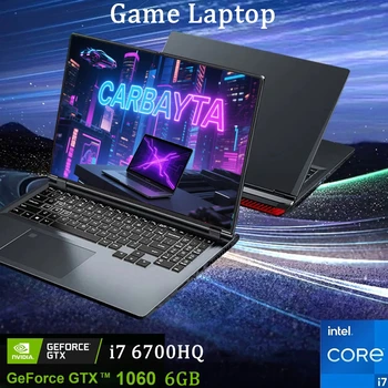 16" Gaming Laptop intel Core i7-6700HQ GTX 1060 IPS 1920*1200 Notebook PC Gamer 16GB DDR4 1TB SSD Windows 11 Pro Laptop Computer 1