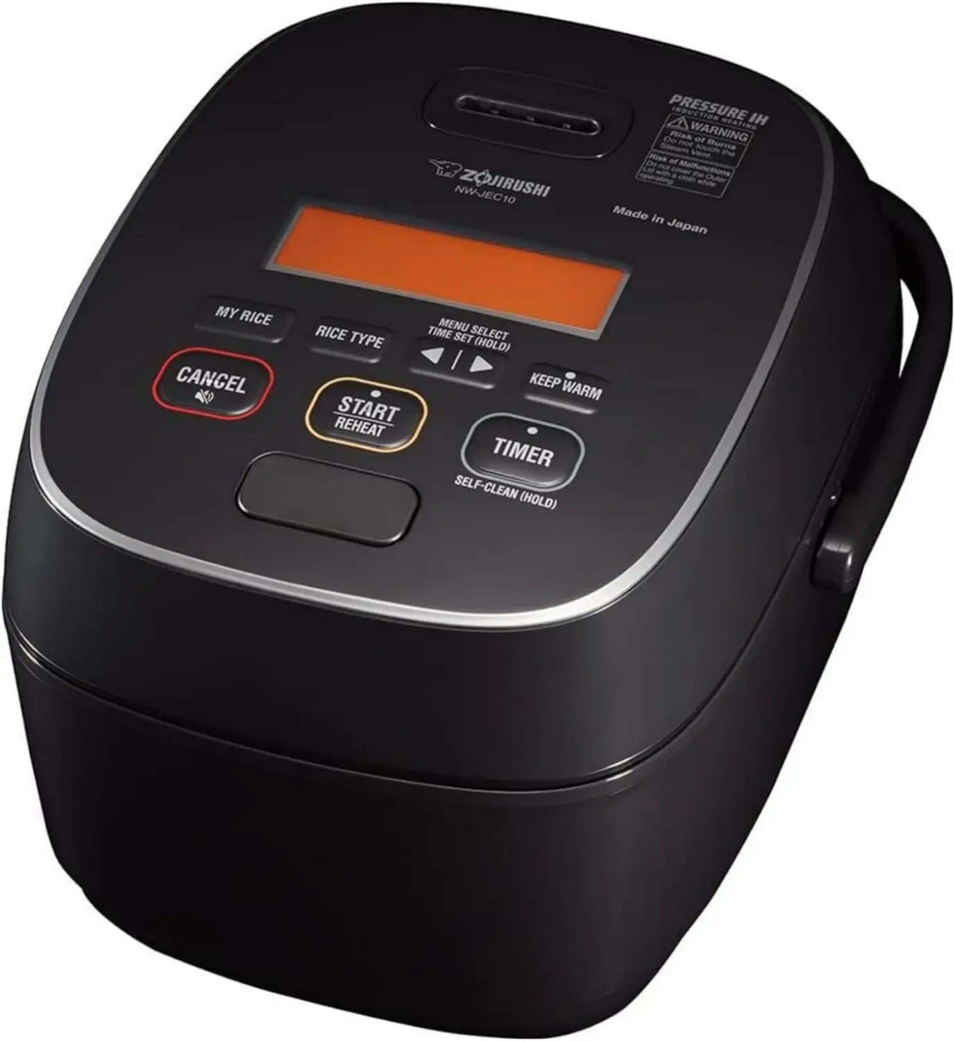 

Zojirushi NW-JEC10BA Pressure Induction Heating (IH) Rice Cooker & Warmer, 5.5-Cup