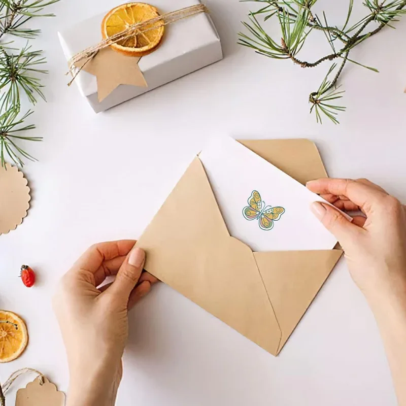 Clear Stamps Butterfly Silicone Transparent Rubber PVC Plastic for Spring Crafts