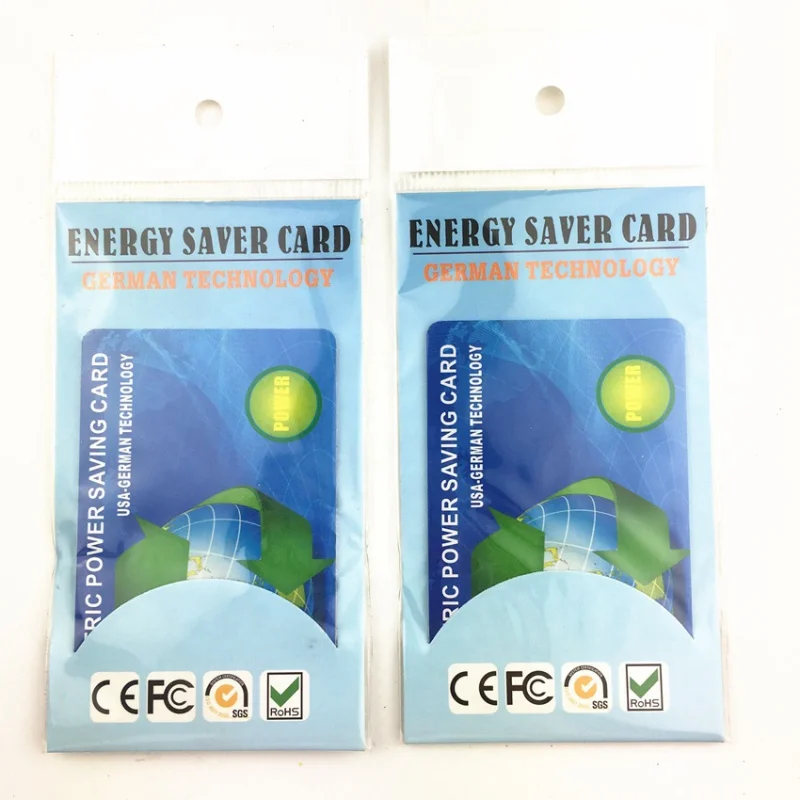 

Custom New arrival energy saver card / nano fuel electric power energy saver card with negative ions 5000-8000cc, also have hi