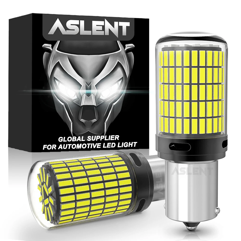 

2Pcs 4014 150SMD 1156 BA15S P21W BAU15S PY21W 7440 7443 1157 BAY15D P21/5W 3157 LED Bulbs CanBus Brake Reverse Turn Signal Light