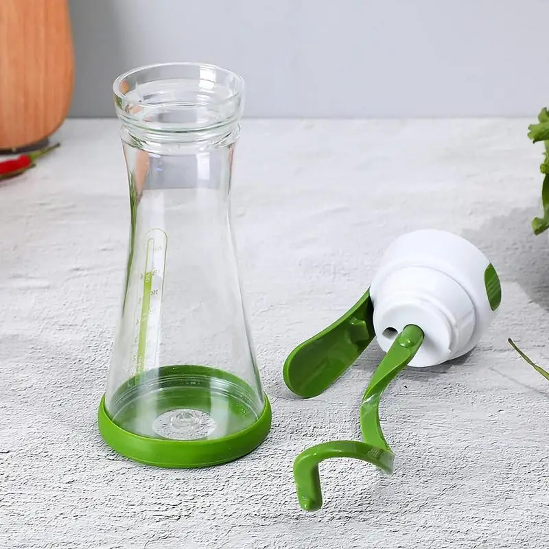 Salad Dressing Shaker Manual Dressing Mixer Leakproof Dishwasher