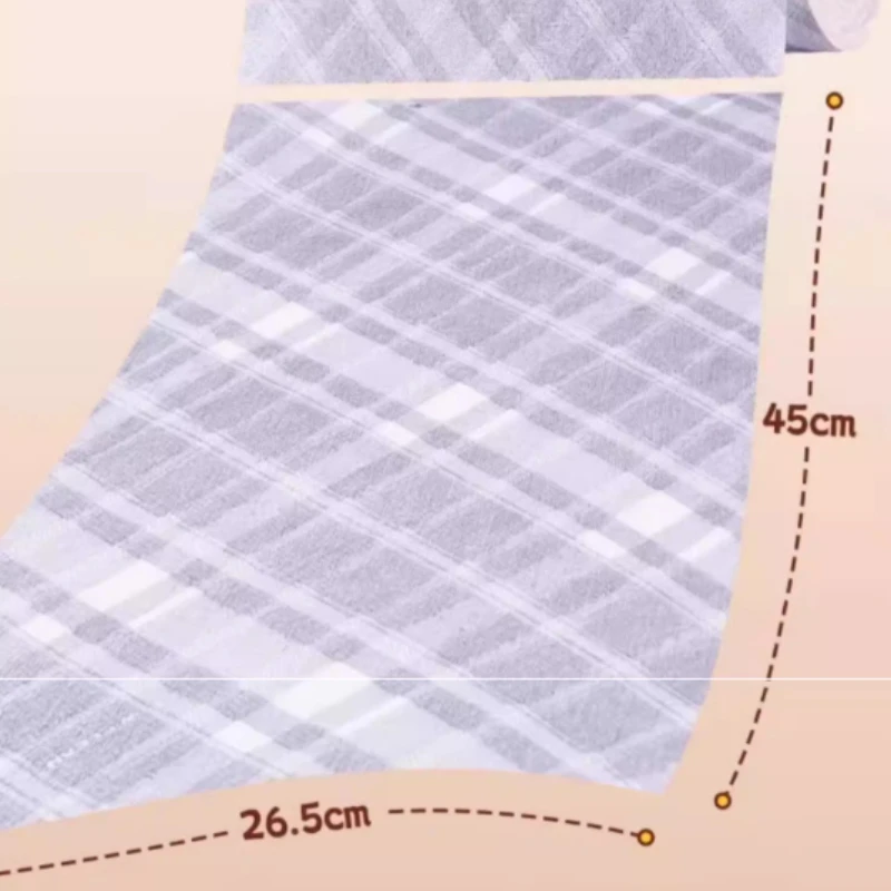 두꺼운 양면 주방용 키친타월 습식 및 건식 사용 가능 일회용 설거지용 천 물 기름 흡수 설거지 청소용 천