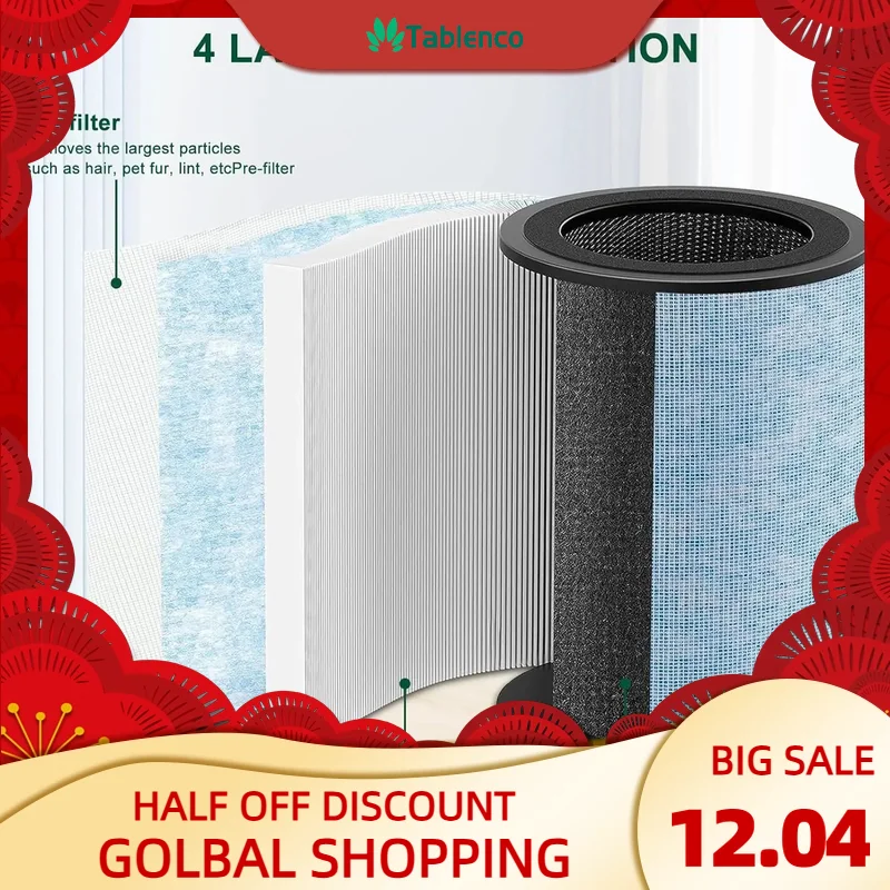 F300 Filter for Instant AP300 Air Purifi-er 4-Stage Filtration with H13 Grade True HEPA Filter and Activated Carbon air filter