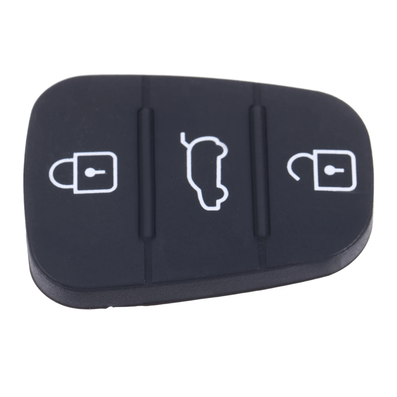 Bahan alamy Autosleutelbehuizing met 3 knoppen, voor Hyundai i10, i20, i30, ix20, ix35 en Kia Ceed Soul Sportage Venga