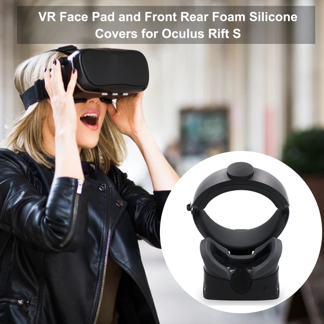3 in 1 vrフェイスパッド & フロントリアフォームシリコンカバー 