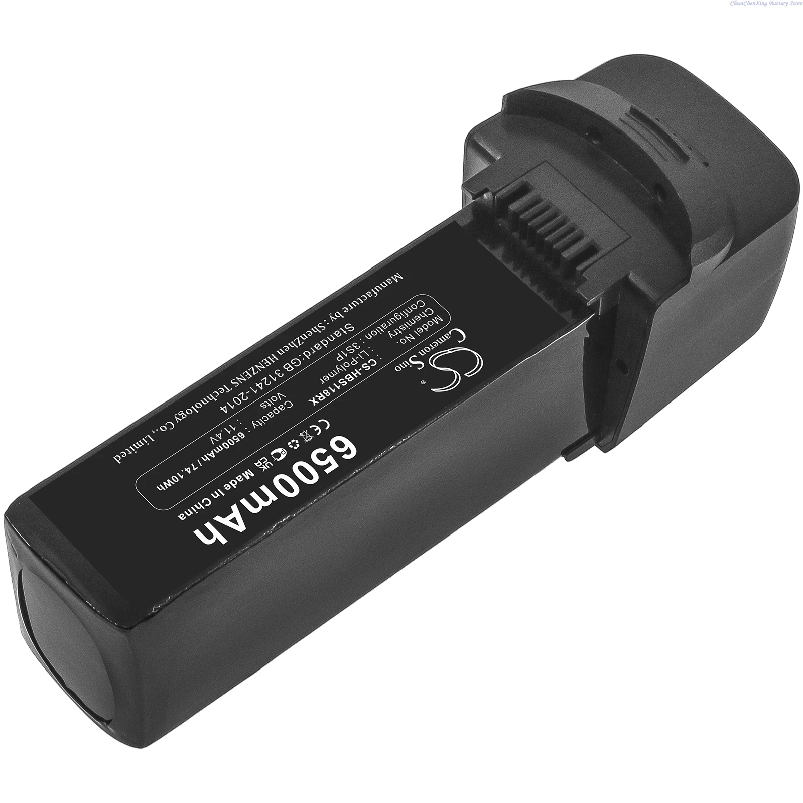 Batterie drone 11,4V 6500mAh pour Hubsan Zino Pro+