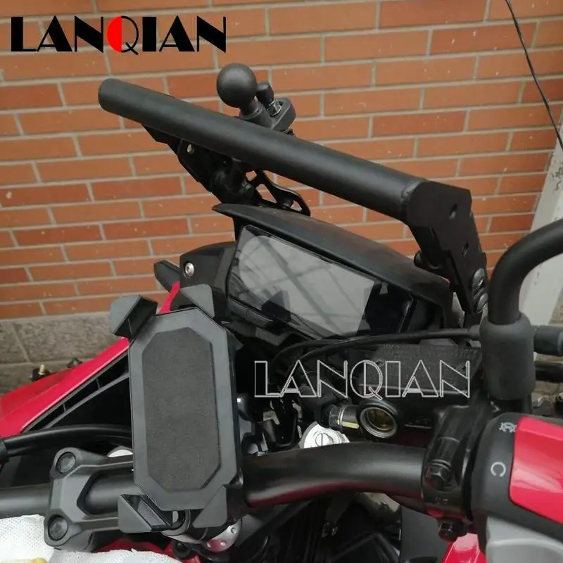 Support de téléphone portable avant, GPS V85TT, accessoires de MOTO