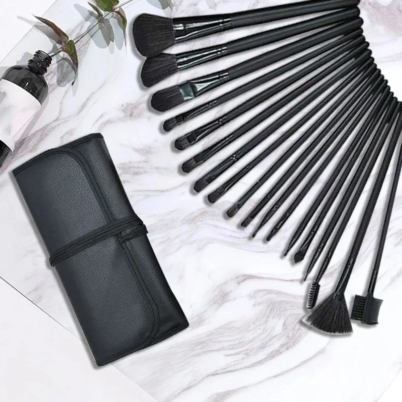 Makeup Brushes 24 Pcs Female Makeup Sets Cosmetics Lip Brush Eye Shadow Brush Makeup Tools