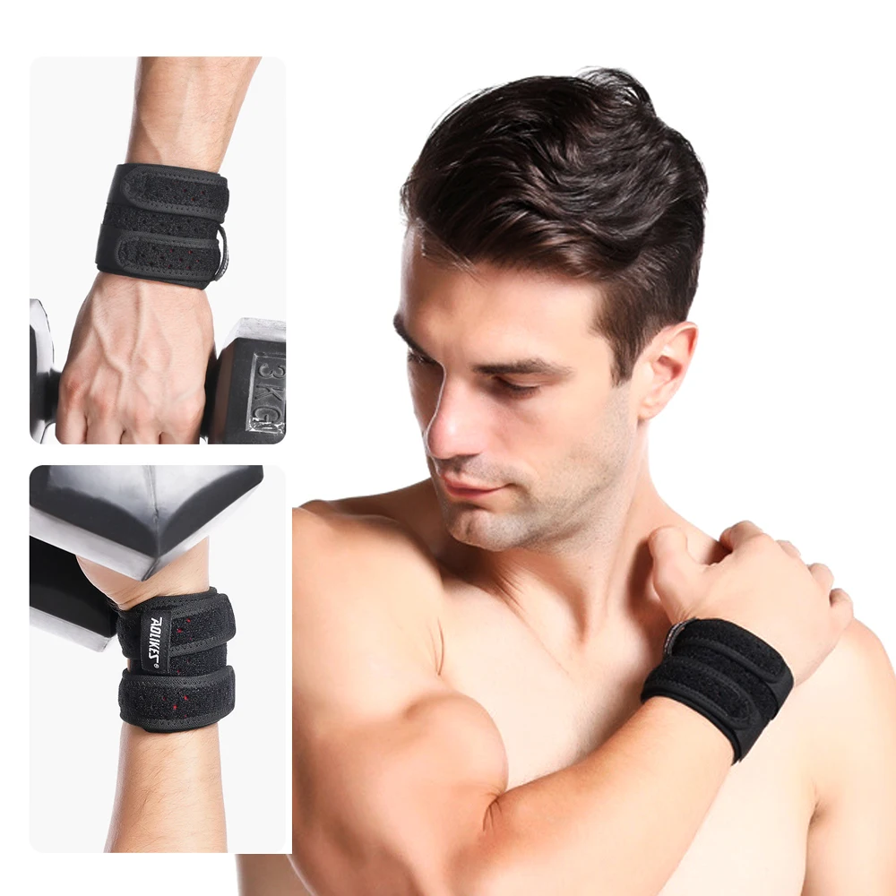 Wrist Brace Wraps Compact Wristband Compression Straps Support For Workout Tennis Weightlifting 1Pcs wrist brace wrist guard wrist support band wrist straps wrist support