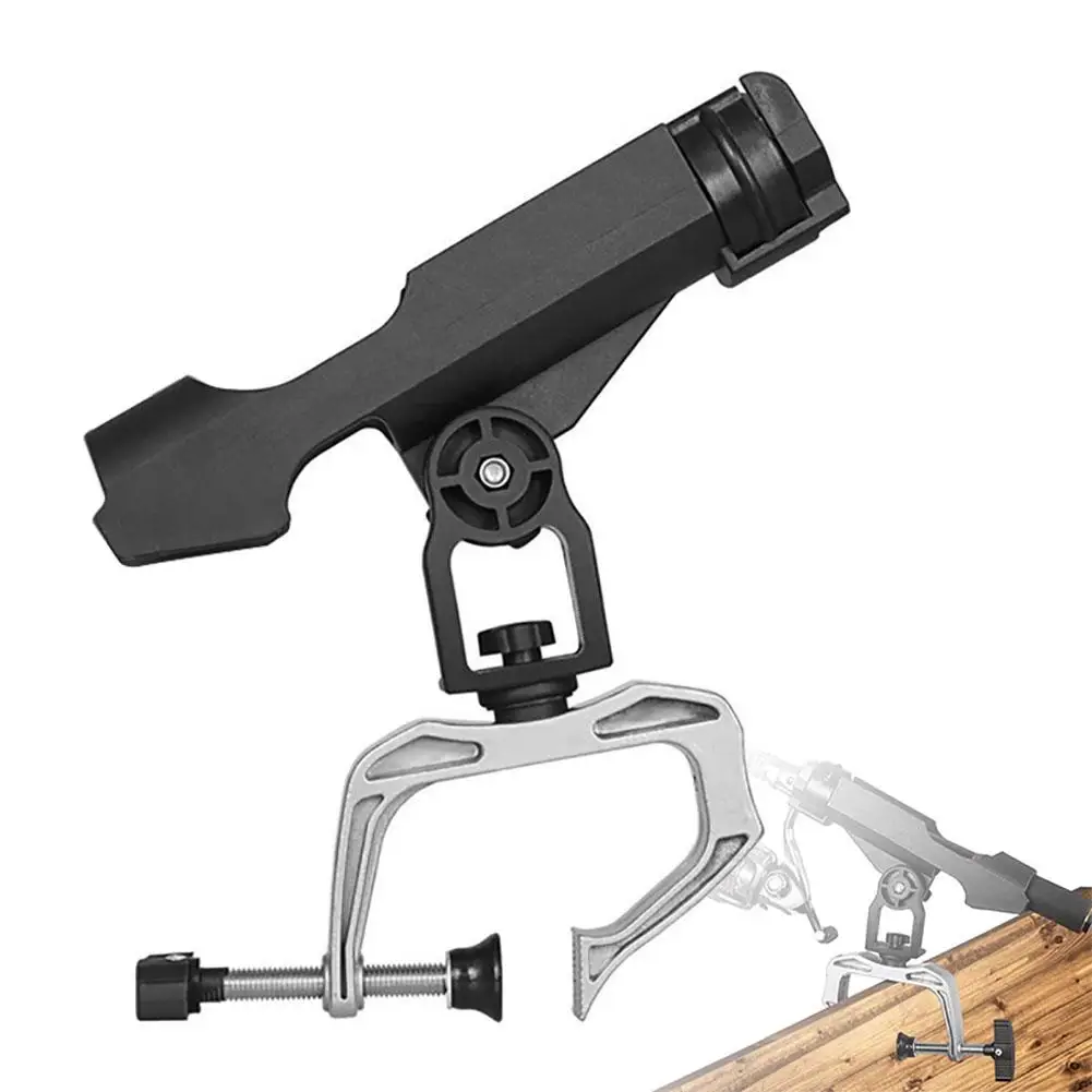 

Fishing Rods Holder 360 Degree Adjustable Anti-corrosion Impact-resistant Fishing Rod Racks Fishing Boat Accessories