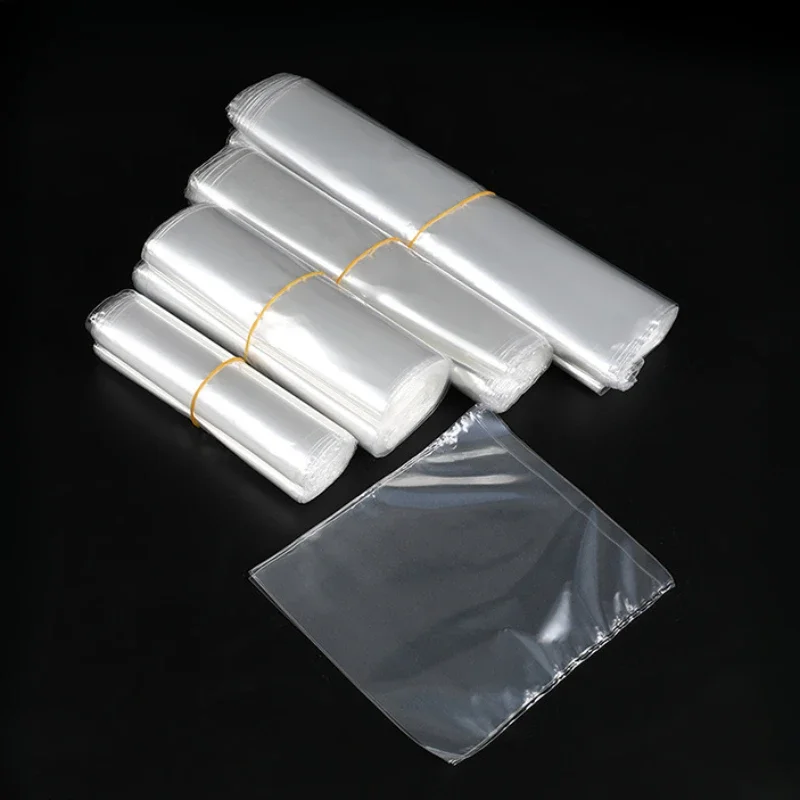 Sacchetti Termoretraibili Trasparenti POF - Per Imballaggio Regali, Scarpe O Alimenti, Spessori 0.02mm E 0.025mm