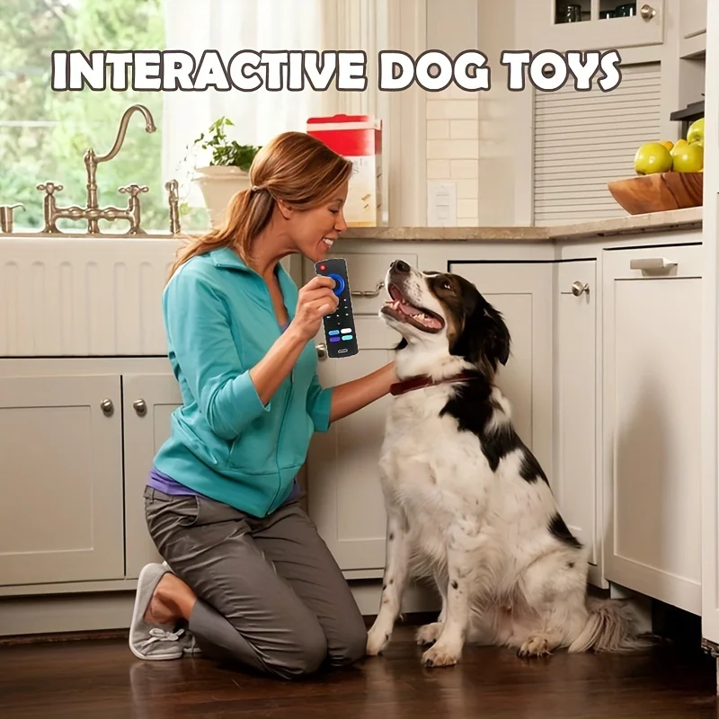 1Pc Chew Dog Teething Toy Silicone Remote Control for Puppies-Multi-Color Options Available,Silicone Material,Pet Teething Stick 4