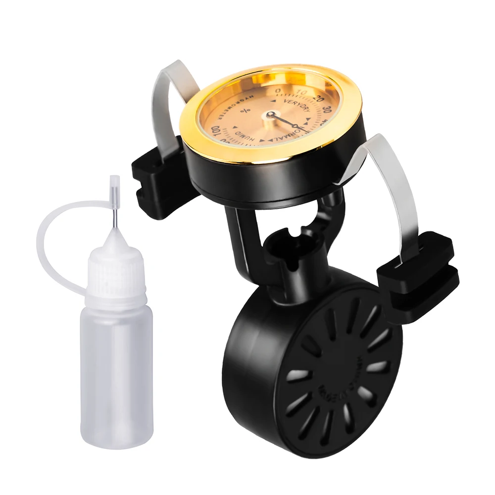 Guitto Series GHD-02 Ukulele Humidifier with Indicating Needle Humidiometer Real