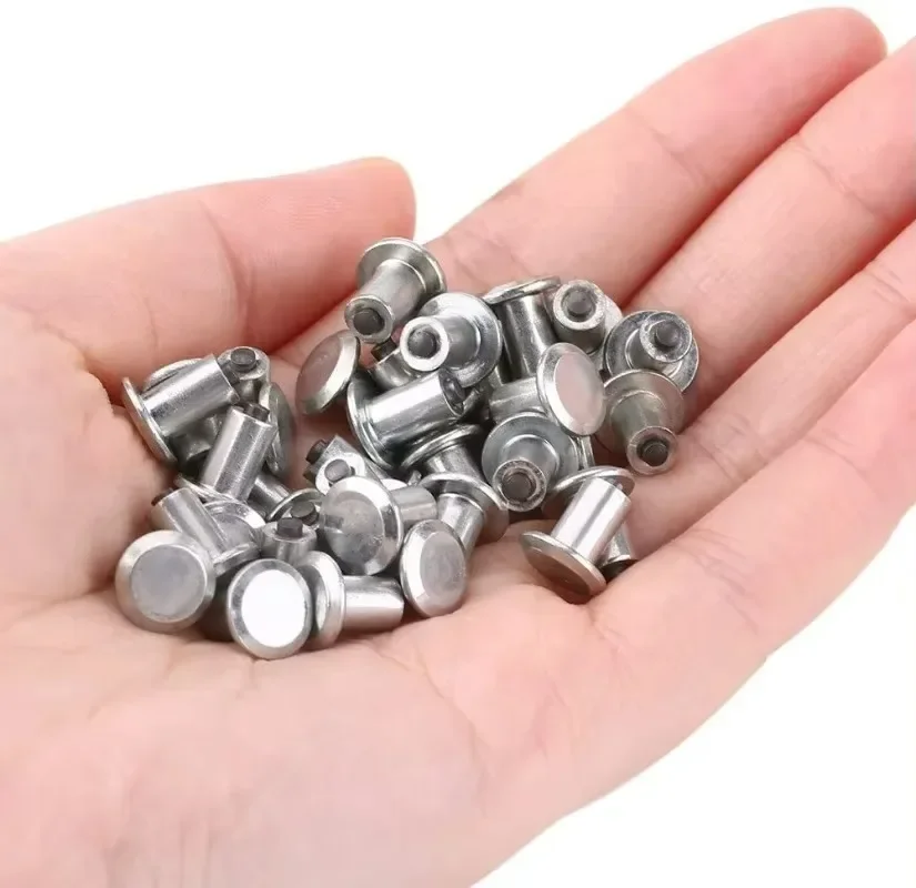 50-10pcs 6.5mm/0.26' Wheel Tyre Stud Screws Snow Tire Spikes Tyre Screw for Car Bike Motorcycle ATV Shoes Tires Accessories