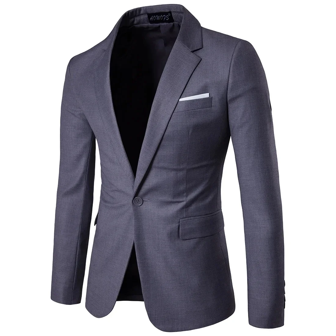 

A3295 Casual Blazer For Male Business Casual Gentleman Suit Jackets Men's Sunscreen Suit Coats