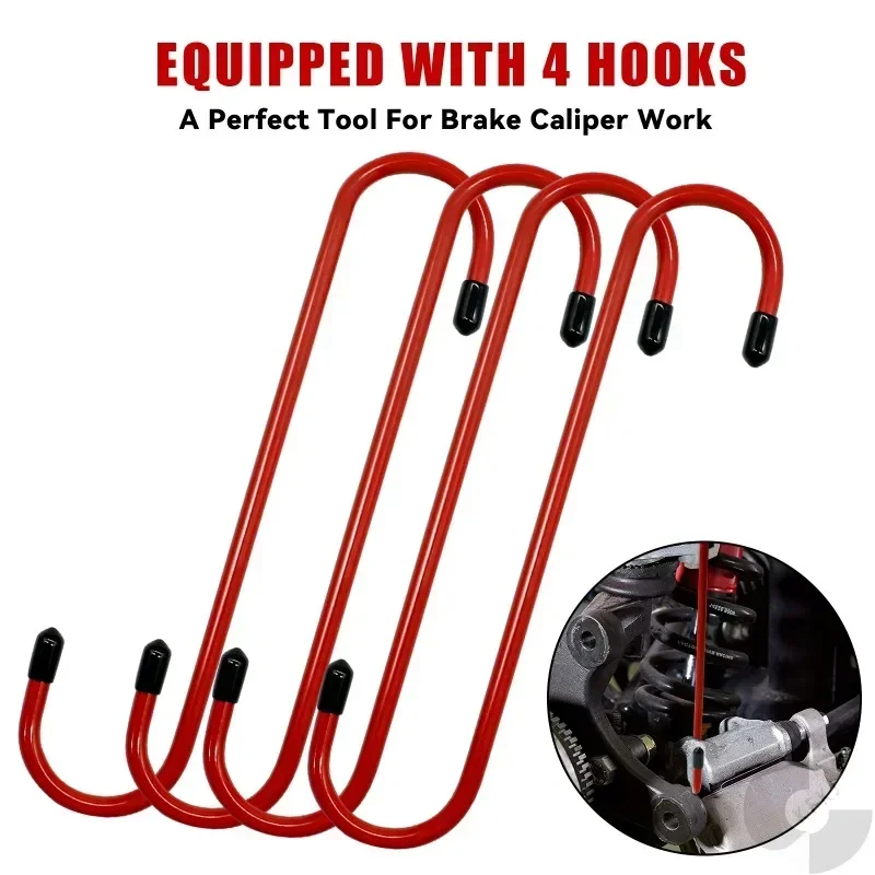 Auto Repair S Shape Hook Brake Caliper Hanger Tool Set