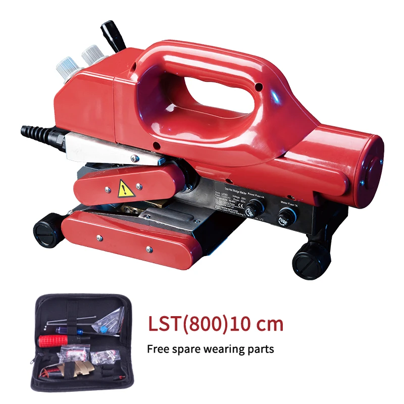 LST800 Series Geomembrane Welding Machine HDPE Hot Wedge Welder Impervious Membrane Plastic Film Pond Liner PVC Repairing Tools