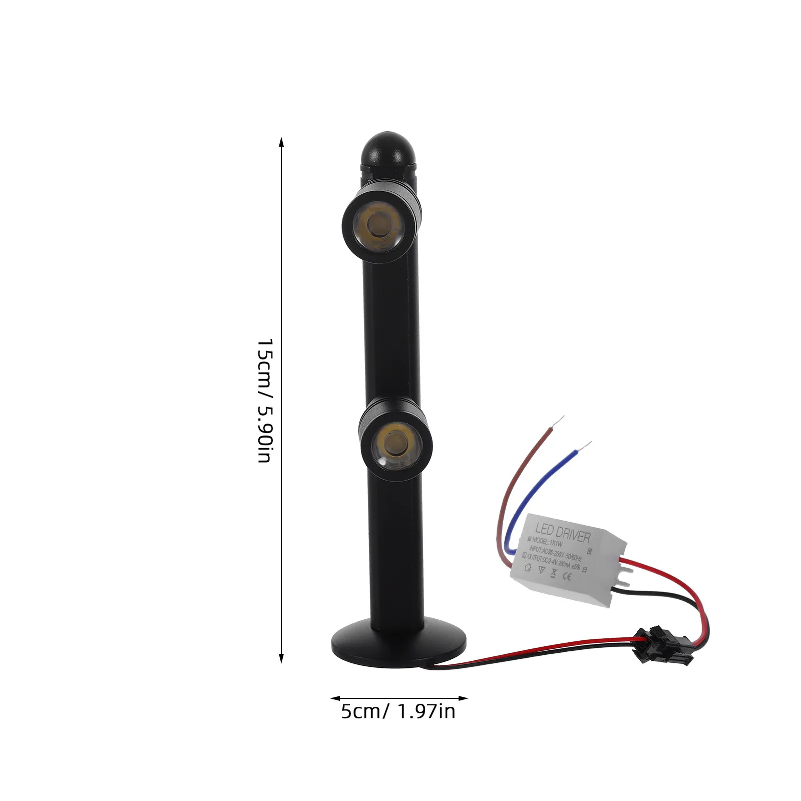 LED 보석 진열장 스포트라이트 미니 실내 스팟 조명 (진열장, 카운터, 선반, 전시용, 보석 강화)