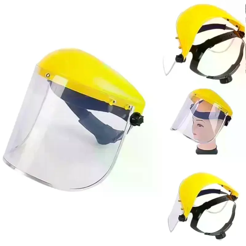 Enhanced Protective Face Shield with Adjustable Head Strap