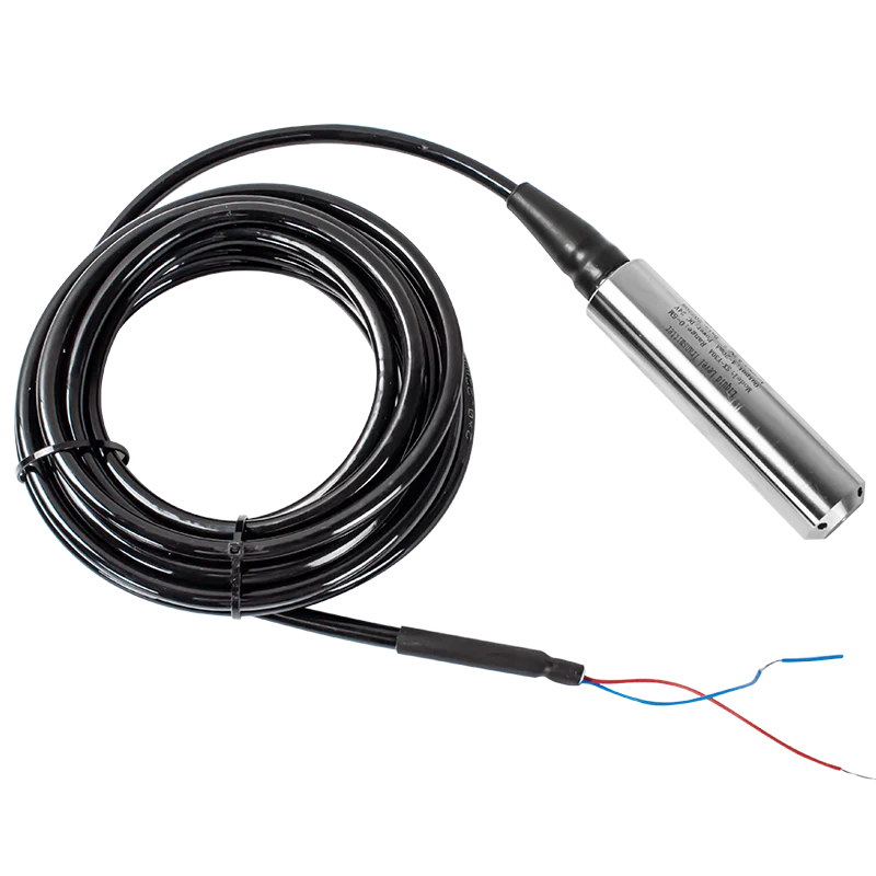 Liquid Level Sensor Pressure Sensor 5m 10m 15m Submersible Level Pressure Sensor Transmitter DC24V Water Tank Control Liquids Meter