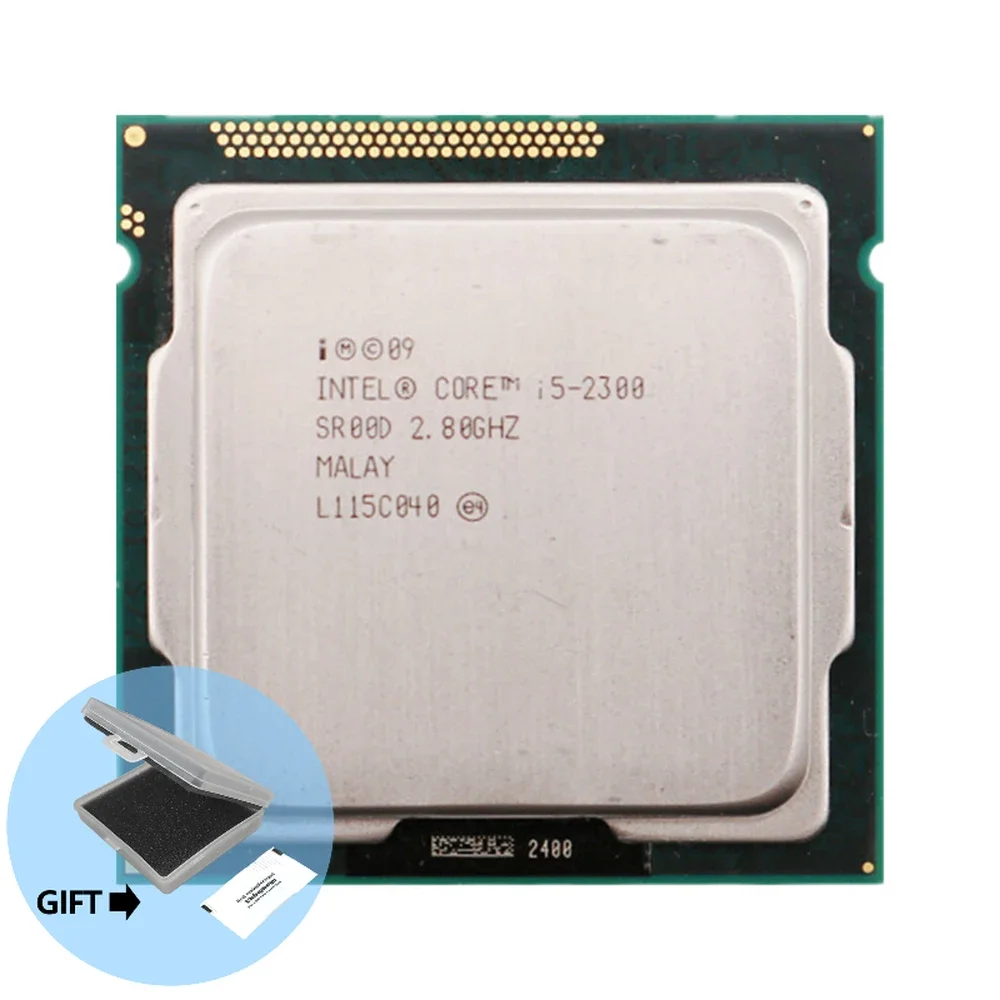 

Процессор Intel Core i5 2300 2,80 ГГц 6 Мб разъем 1155 ЦП процессор SR00D