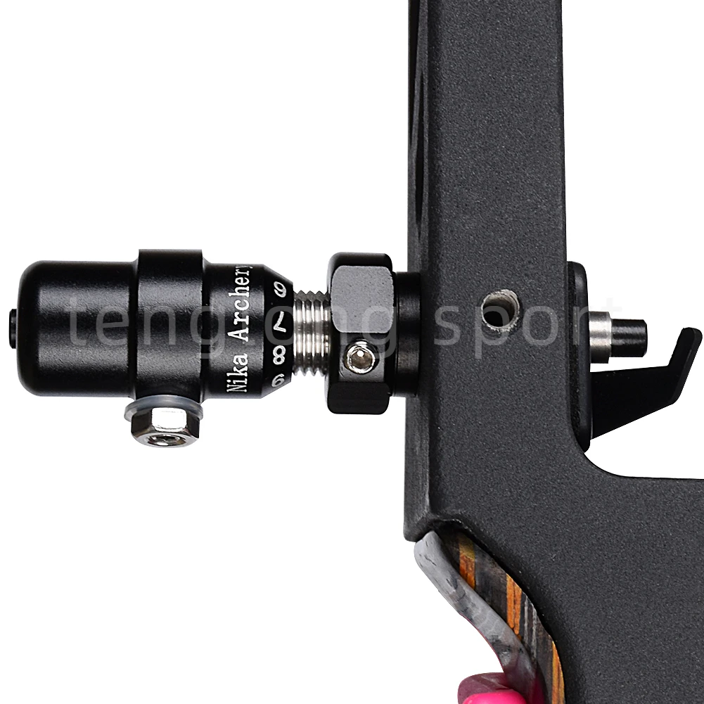 Archery Plunger Recurve Bow Screwin Pressure Button Aluminum Material Plunger 7 Color For