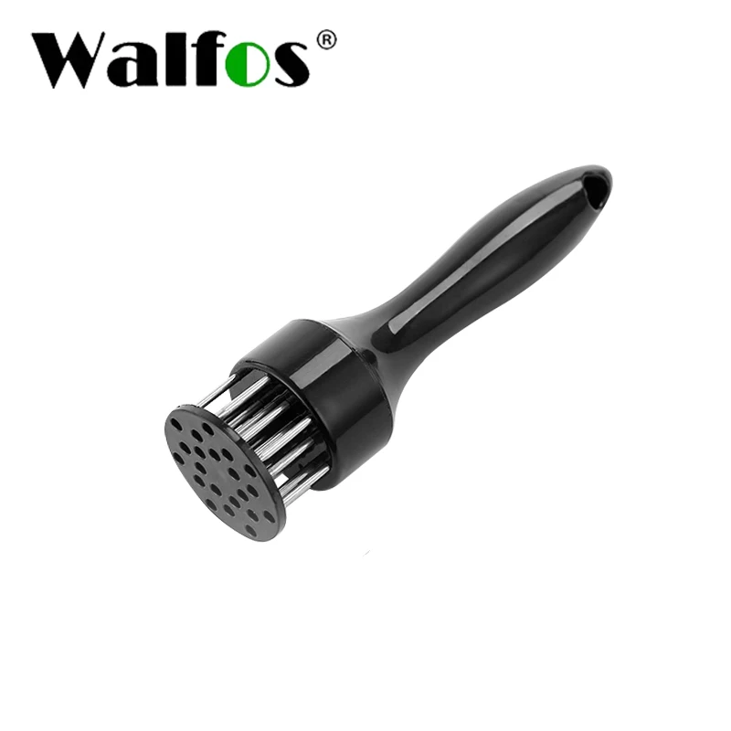 WALFOS Meat Needle Manual Beaf Steak Mallet Profession Meat Tenderizer Needle with Stainless Steel Food Hammer Kitchen Tools