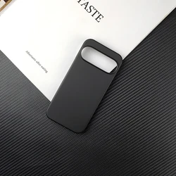 Sleek Ultra-Thin Matte Anti-Fingerprint Phone Case - Hard PC Back Cover for Google Pixel 9 Series (Black)