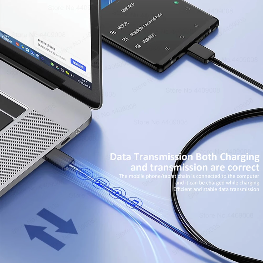 Dreaazhi Cavo Di Ricarica USB C Extra Lungo Da 4M, Cavo Di Ricarica Veloce Da 3,1A USB Tipo C Intrecciato Per Controller PS5, IPhone 15, Samsung - Foto 3