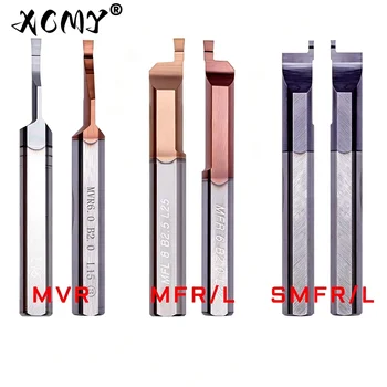 MVR6/MVR8 CNC End Face Groove Cutter – Deep Groove Boring Tool, Small Hole Slotting Cutter & Anti-Vibration Internal Machining Tool 1