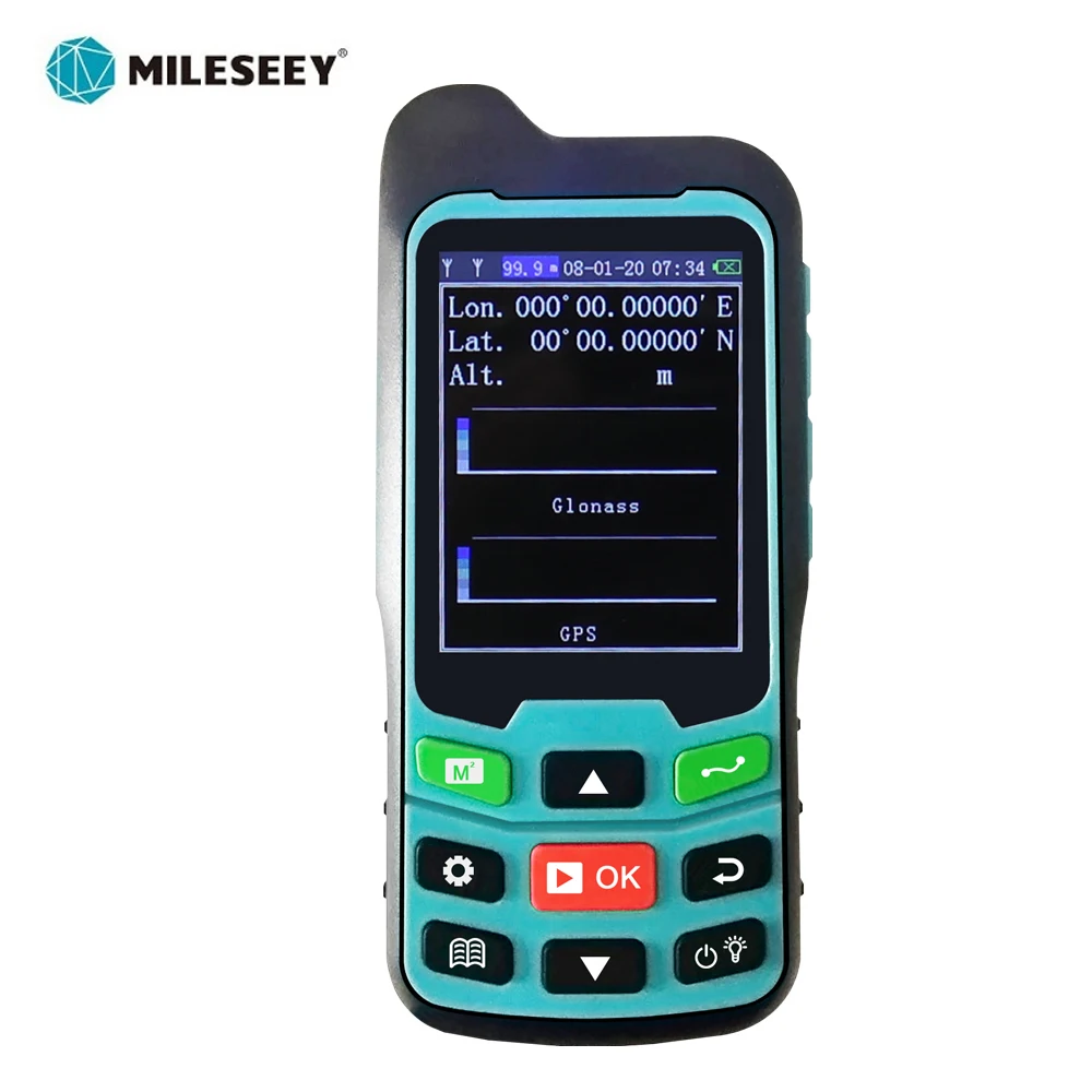 Mileseey GPS/Plough Land Meter MC8066 Handheld GPS Area meter Tester Land Measuring Instrument Plough Navigation Area Meter