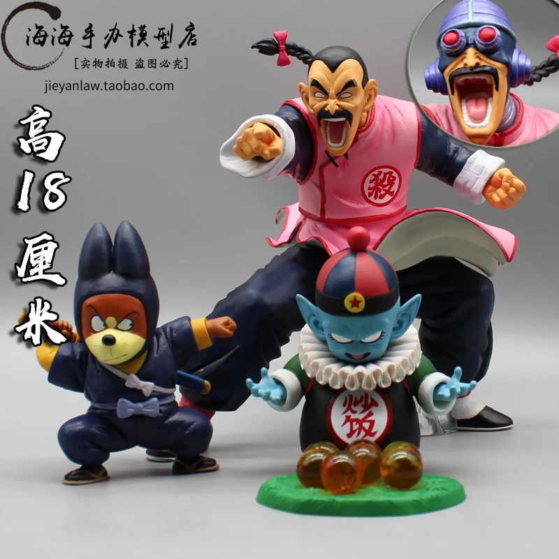 Pvc Dragon Ball Son Goku Anime Figure Tao Pai Pai Pilaf Piccolo Mai Dbz Action Figurine Statue Model Collection Decorazione Giocattoli