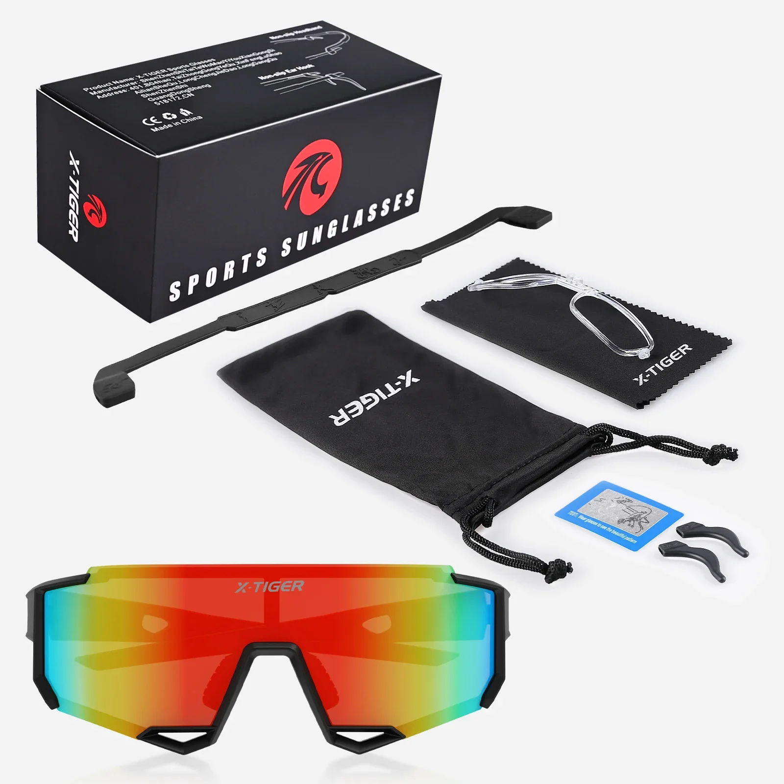 X-TIGER Cycling Glasses Color Polarized Men Women Sports