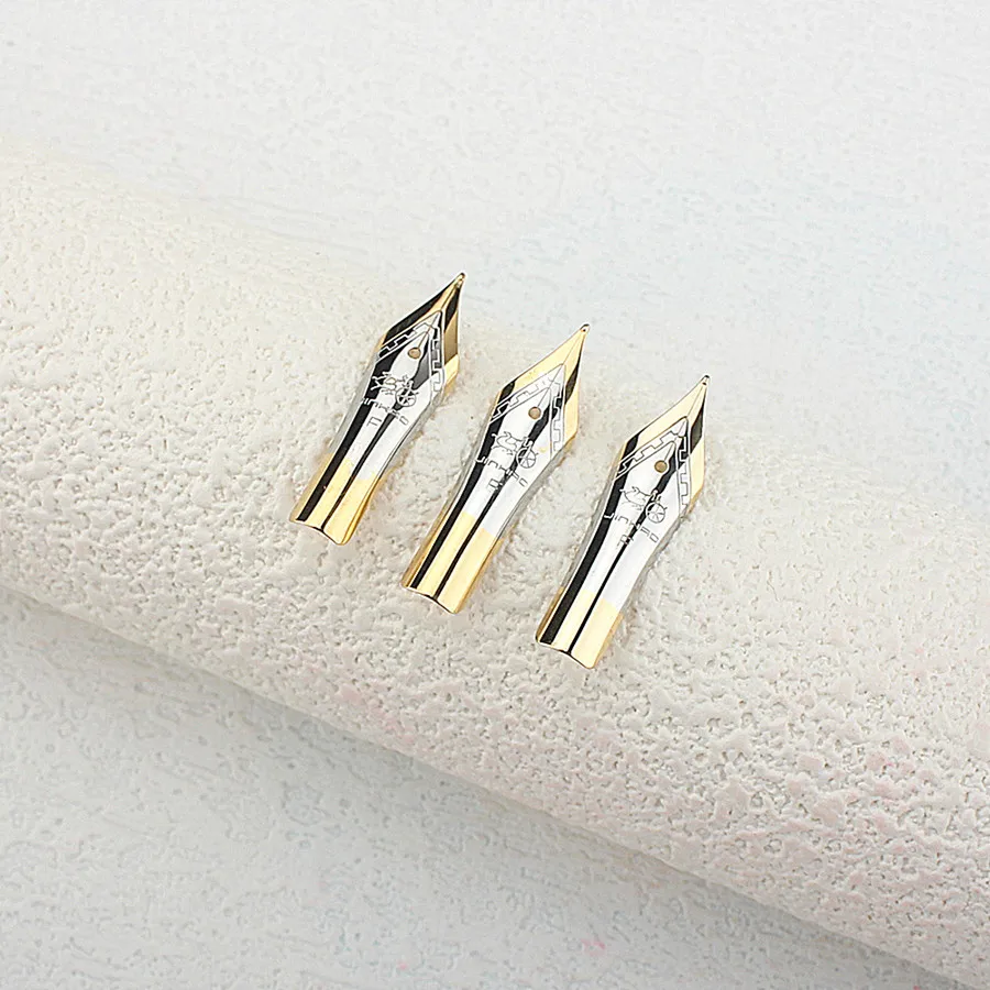 3PCS Jinhao Metal Fountain Pen 26 # Nibs Spare Nibs for 250, 500, 189, 82, 8802, 5000, Dragon Phoenix Pens 5