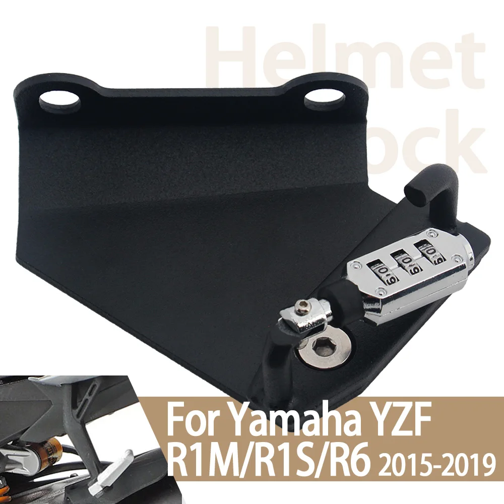 

Motorcycle Helmet Lock Anti-Theft Combination PIN Locking Secures For YZF-R1/M 2015-2021 YZF-R6 2017-2021
