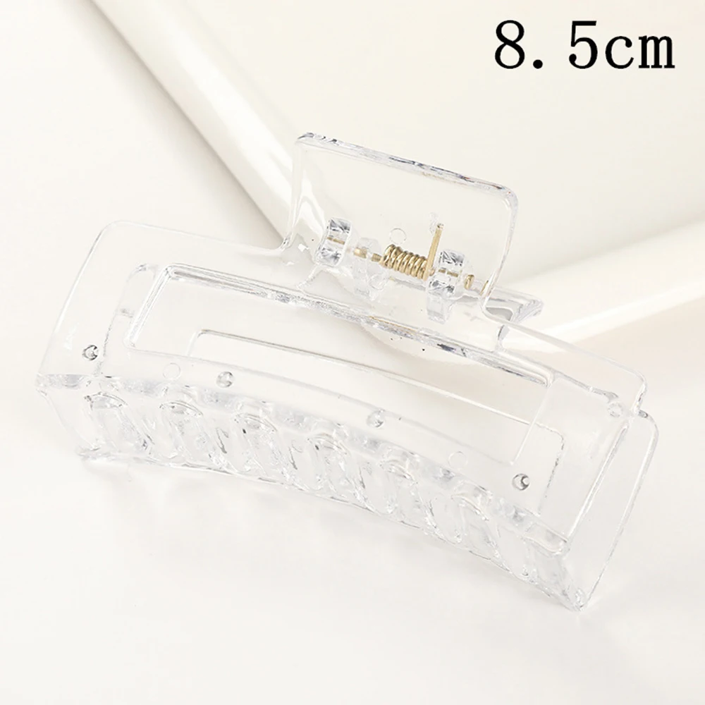 Koreanische Haarklammern aus Kunststoff für Frauen und Mädchen, große Haarspangen, Krabbenklammern, modische Haarschmuck-Accessoires – Detail 18