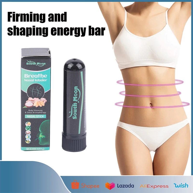 1Pcs Slimming Nose Lose Weight Fast Nasal Stick Breathe Nasal Inhaler Body Slimming Detox Breathe-Stick