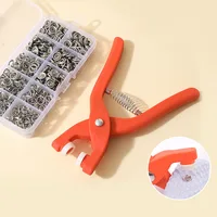 Snap Button Kit with Hand Pressure Pliers 50/100pcs Snaps Metal Snaps for Sewing Sewing Snaps for DIY Crafts Clothes Hats 1