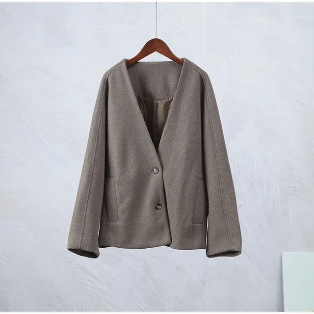 TYLXQH Blazer Femme - Veste Costume Élégante - Polyester - Multi-Tailles S-3XL