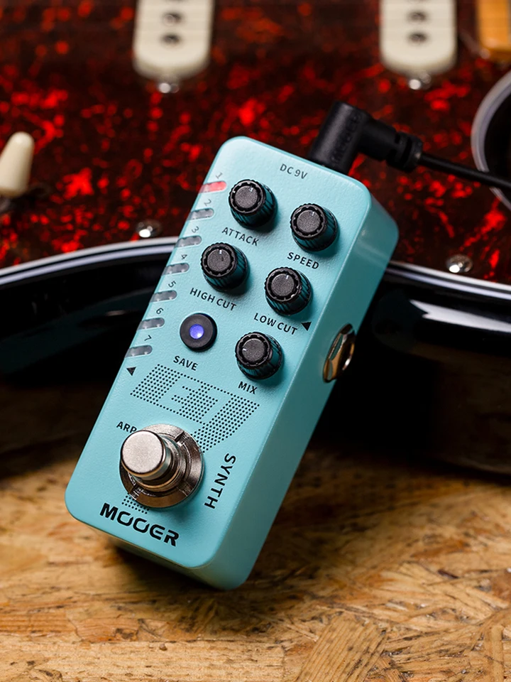 MOOER E7 ポリフォニック ギターシンセサイザー ペダル MOOER E7 ポリフォニック ギターシンセサイザー ペダル（中古）【楽器