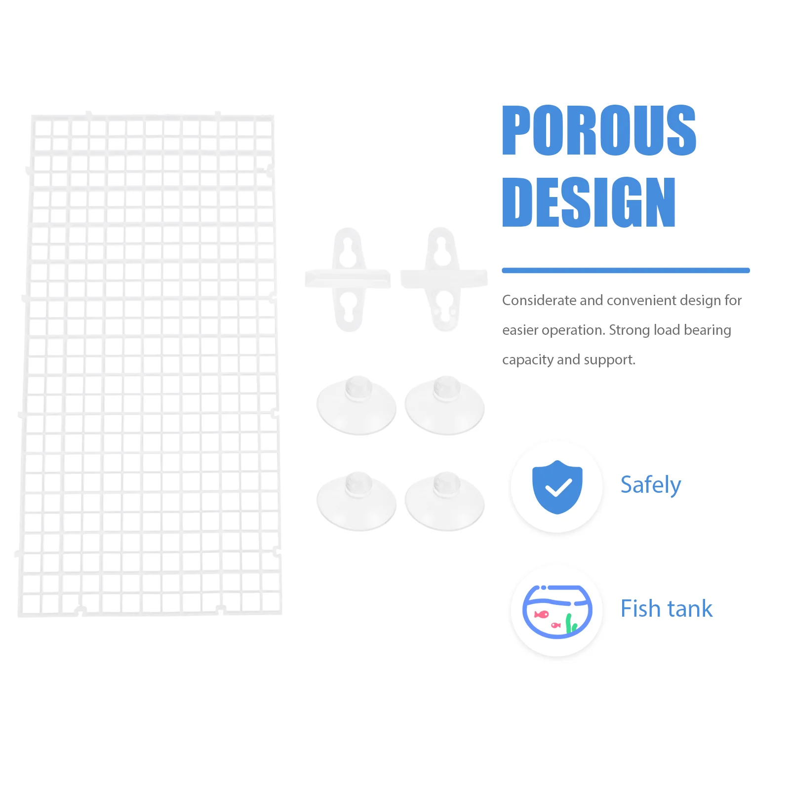 Fish Tank Isolation Board Tools Mesh Aquarium Divider Supplies Pvc Dividers