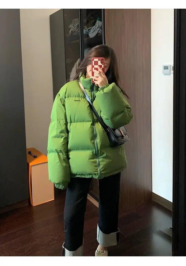 Frauen Winter Stepp Jacke Frauen Warm Verdicken Gepolsterte Unten Jacke Weibliche Lose Plus Größe Koreanische Frauen Puffer Parka_voghion.com